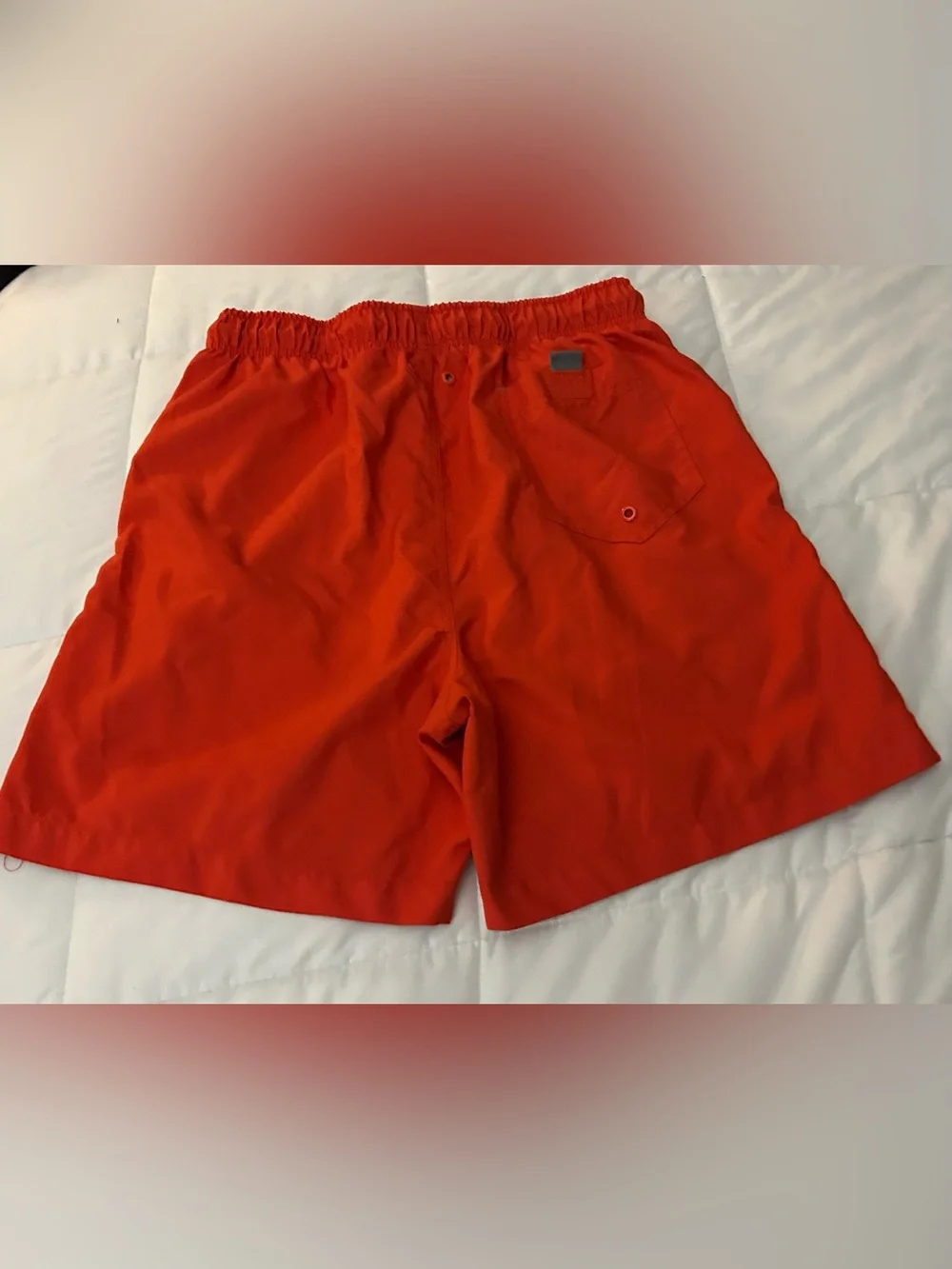 Bright Red Laguna Originals Drawstring Swim/Active Shorts•Size Medium•6”Inseam